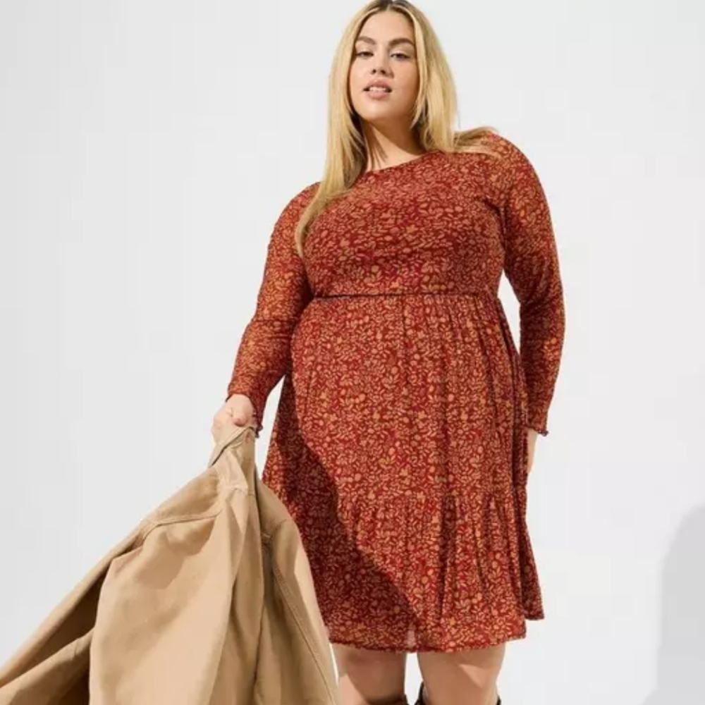 Torrid NWT Long Sleeve Dress 2X